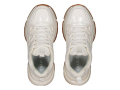 Tenis Charly Chunky Blanco y Camel para Mujer
