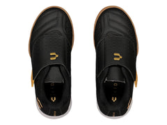 Tenis de Fútbol Charly Negro con Dorado para Niño