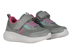 Tenis Charly Gris y Rosa para Niña