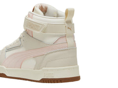 PUMA Tenis RBD Game Blanco y Rosa para Mujer