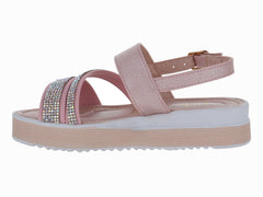 Sandalias Viris Rosa para Niña