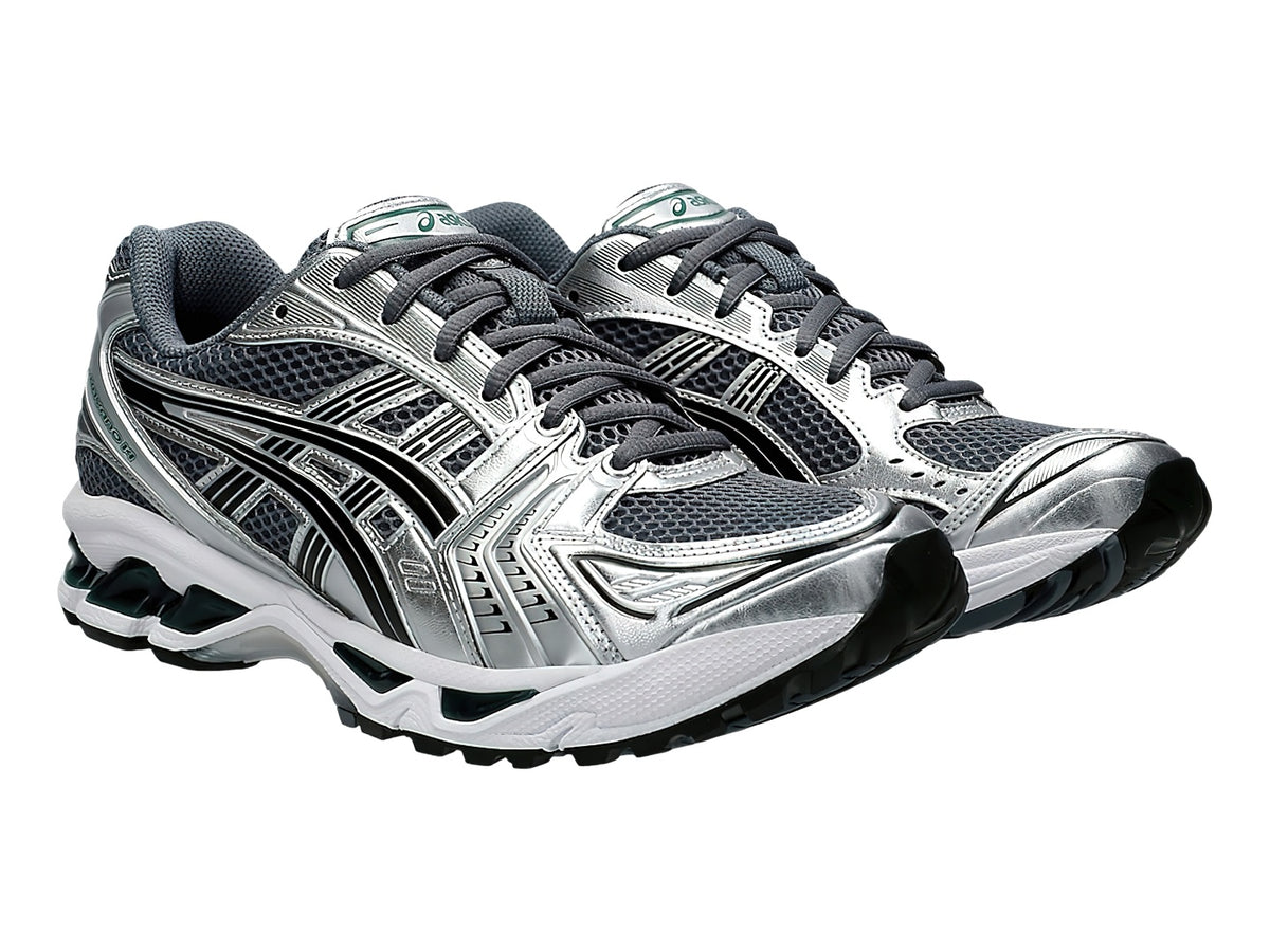 Tenis ASICS GEL-KAYANO 14 Plateado y Verde para Hombre