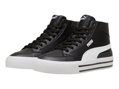 Tenis PUMA Court Classic Vulc Mid Negro para Hombre