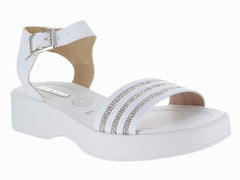 Sandalias Miroslava Blancas para Niña