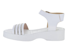 Sandalias Miroslava Blancas para Niña