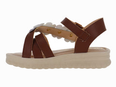 Sandalias Miroslava Tan Multicolor para Niña