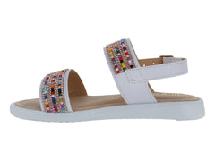 Sandalias Miroslava Blanco Multicolor para Niña