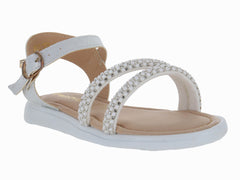Sandalias Miroslava Blanco para Niña