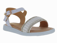 Sandalias Miroslava Blanco para Niña
