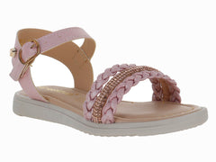 Sandalias Miroslava Rosa para Niña