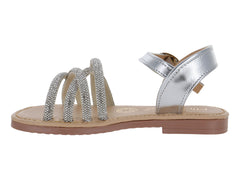 Sandalias Miroslava Plata para Niña