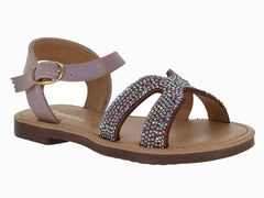 Sandalias Miroslava Rosa para Niña