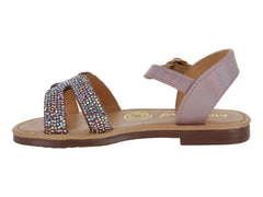 Sandalias Miroslava Rosa para Niña