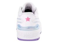 Tenis PUMA Carmen II Idol Blanco y Lavanda para Niña
