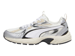 Tenis PUMA Milenio Tech Blanco y Plateado para Hombre