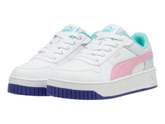 Tenis PUMA Carina Street Blanco y Multicolor para Niña