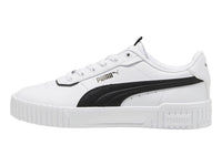 Tenis PUMA Carina 2.0 Lux Blanco y Negro para Mujer