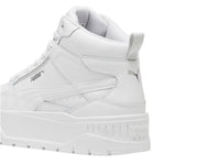 Tenis PUMA Karmen II Idol Mid Blancos y Plata para Mujer