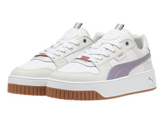 Tenis PUMA Carina Street Lux Blanco y Morado para Mujer