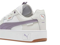 Tenis PUMA Carina Street Lux Blanco y Morado para Mujer