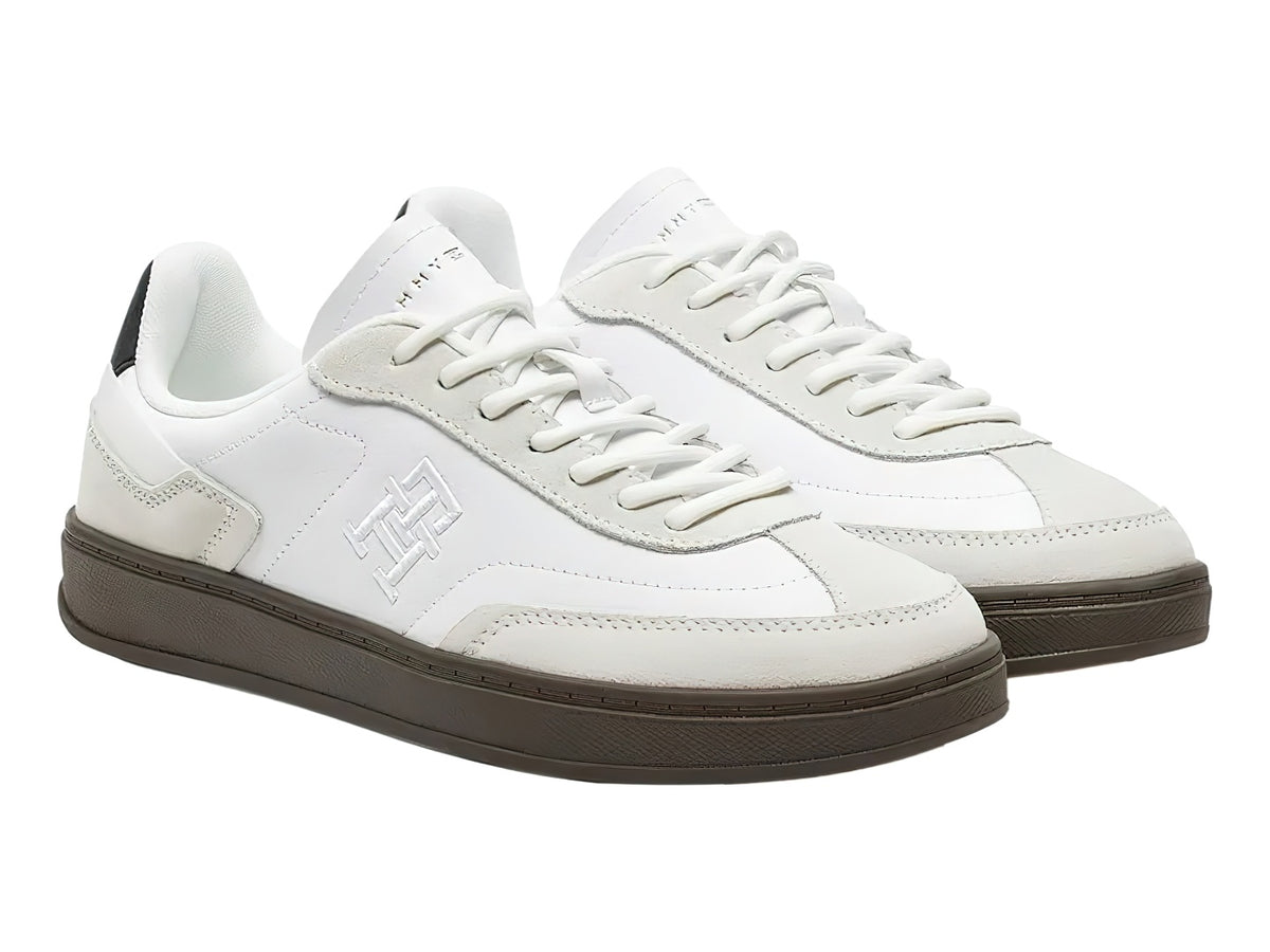 Tenis Tommy Hilfiger Heritage Court Blancos para Mujer