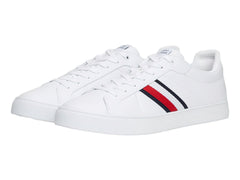 Tenis Tommy Hilfiger Icon Court Leather Blancos para Hombre