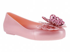 Zapatos Balerinas Mini Melissa Rosa Perlado para Niña