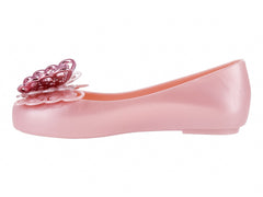 Zapatos Balerinas Mini Melissa Rosa Perlado para Niña