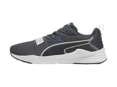 Tenis PUMA Wired Run Pure Blanco y Gris para Hombre