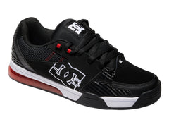 Tenis DC Shoes Versatile Negro, Blanco y Rojo para Hombre