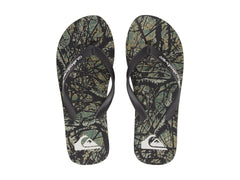 Sandalias Quiksilver Molokai Art III Verde para Hombre