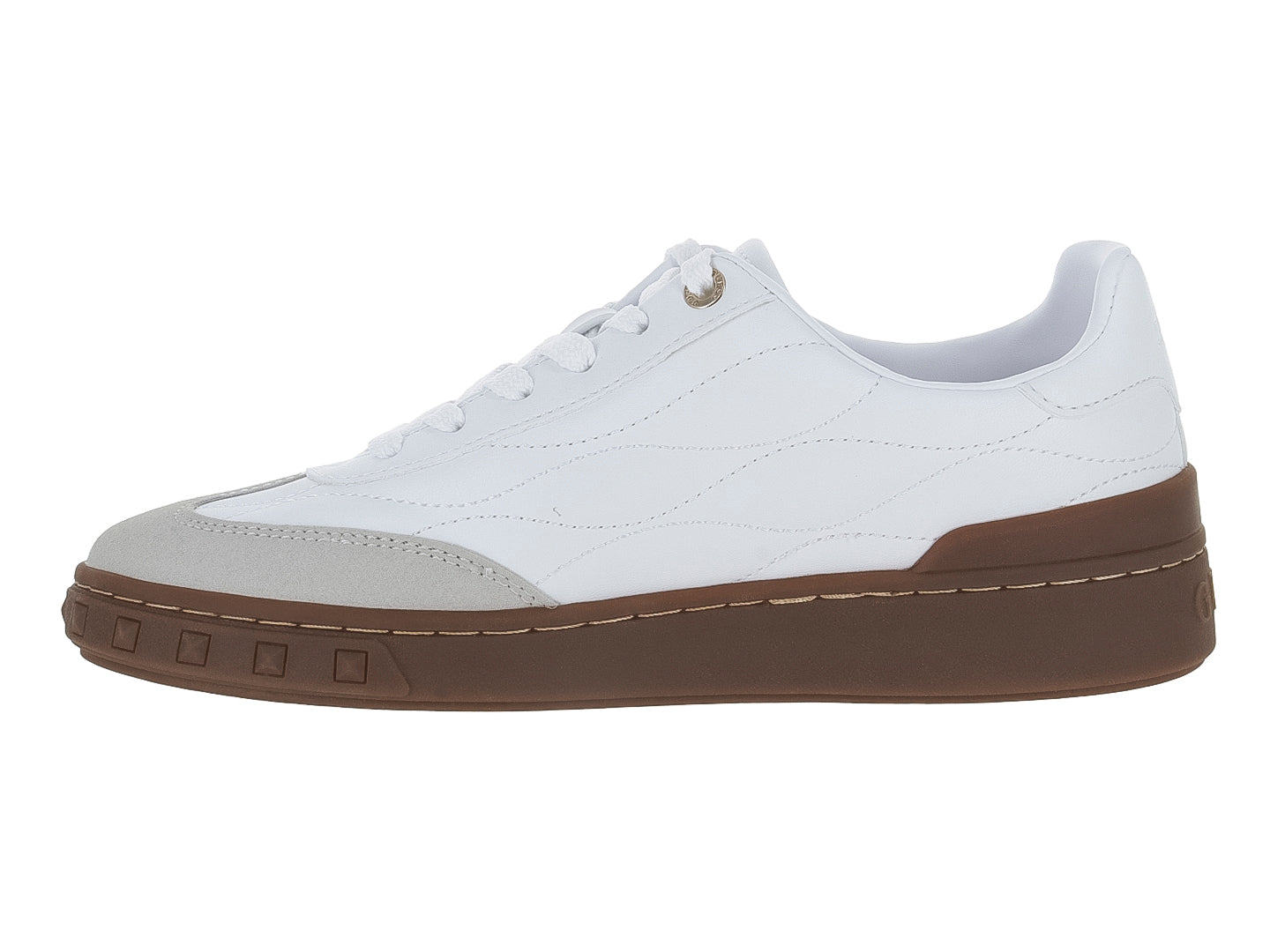 Tenis Guess Blanco Gri Iquilt Para Mujer