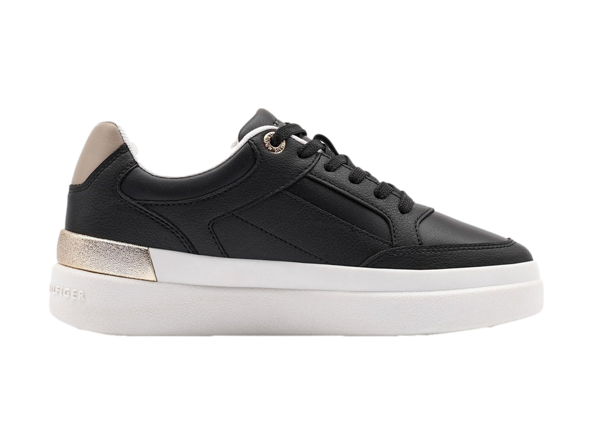 Tenis Tommy Hilfiger Feminine Court Sneaker W08126 Para Mujer