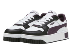 Tenis PUMA Carina Street Blanco y Morado para Mujer