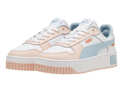 Tenis PUMA Carina Street Blanco y Rosa para Mujer