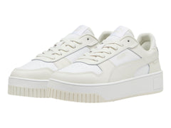 Tenis PUMA Carina Street Blanco y Gris para Mujer