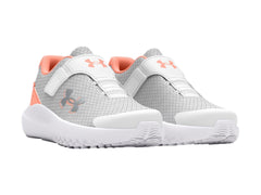 Tenis Under Armour Surge 4 Gris para Niña
