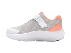 Tenis Under Armour Surge 4 Gris para Niña