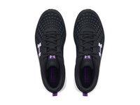 Tenis Under Armour Charged Assert 10 Negro y Blanco para Mujer