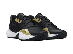 Tenis Under Armour Lockdown 7 Low Negro y Dorado para Hombre