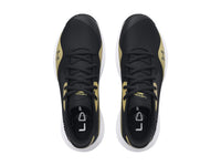 Tenis Under Armour Lockdown 7 Low Negro y Dorado para Hombre