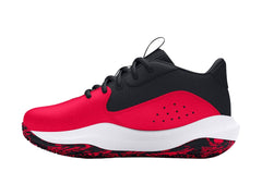 Tenis Under Armour PS Lockdown 7 Rojo y Negro para Niño