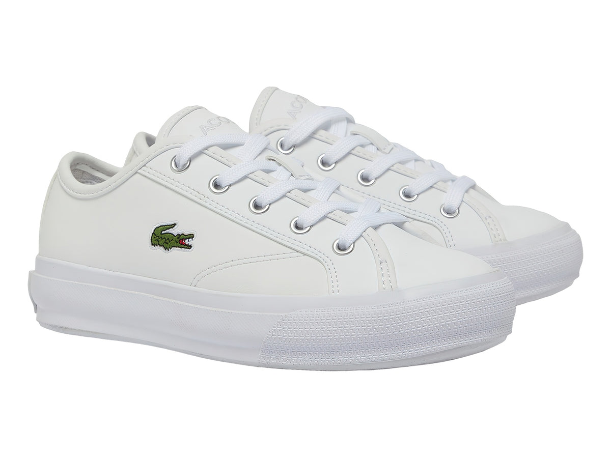 Tenis Lacoste Backcourt 224 Blancos para Niño