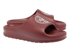 Sandalias Lacoste Serve Slide 2.0 Color Borgoña para Hombre