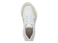 Tenis Lacoste L-Spin Deluxe Blanco y Rosa para Mujer