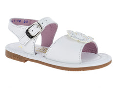Sandalias Kinder Blancas para Niña
