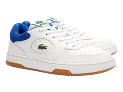 Tenis Lacoste Lineset 124 Blanco, Rojo y Azul para Hombre
