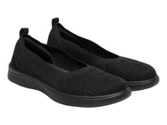 Zapatos Planos Flexi Negro para Mujer