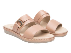 Sandalias Flexi Petalos Beige para Mujer