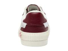 Tenis Lacoste Borgoña y Blanco para Mujer